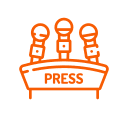 Interacțiunea cu presa și media training